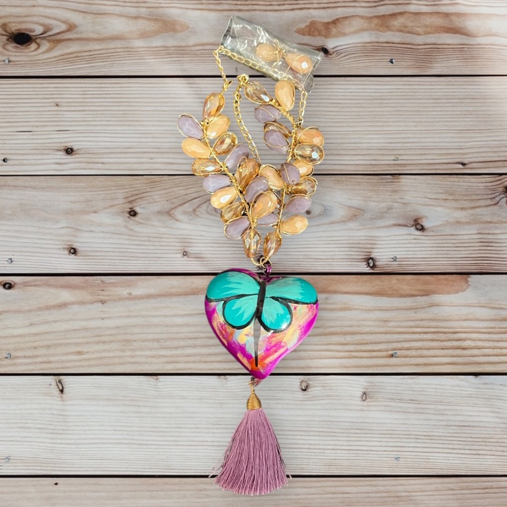 𐙚⋆˚✿˖° Heart necklace 𐙚⋆˚✿˖°
